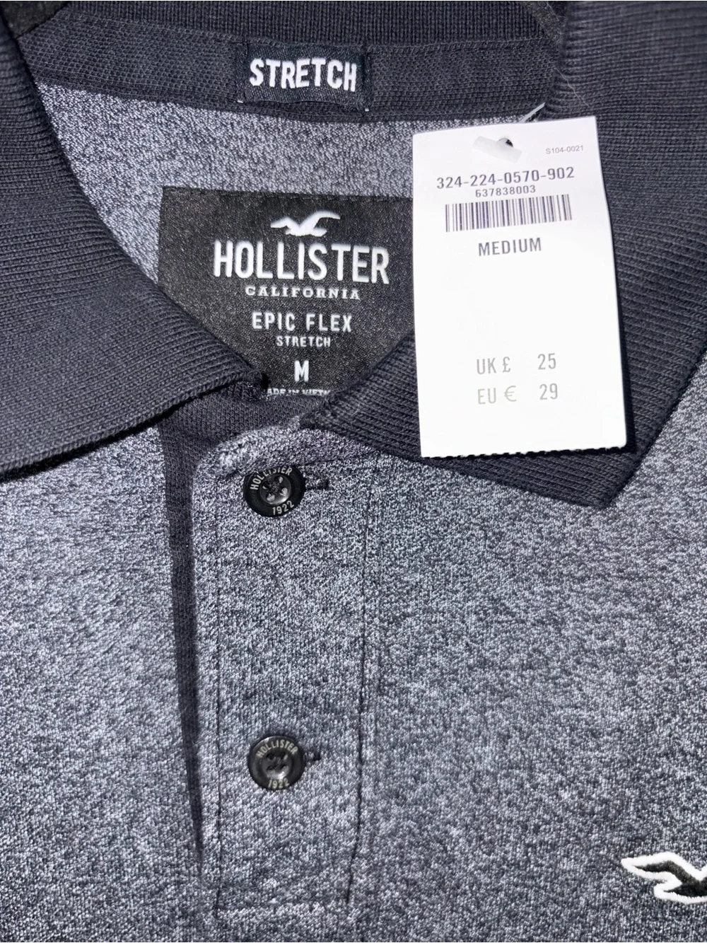 Hollister soft heathered